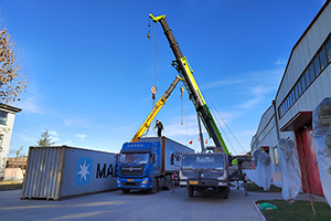 利比亞石膏板生產線發貨